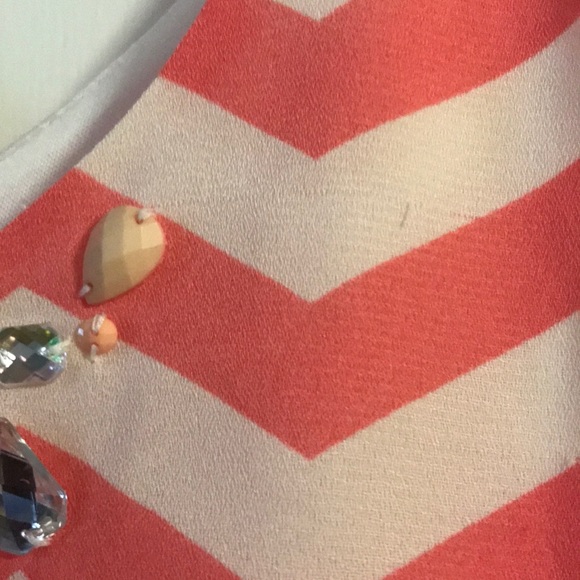 Girls spring sleeveless dress with beading - Picture 3 of 4